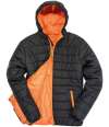 RS233M R233M Result Core Soft Padded Jacket Black / Orange colour image